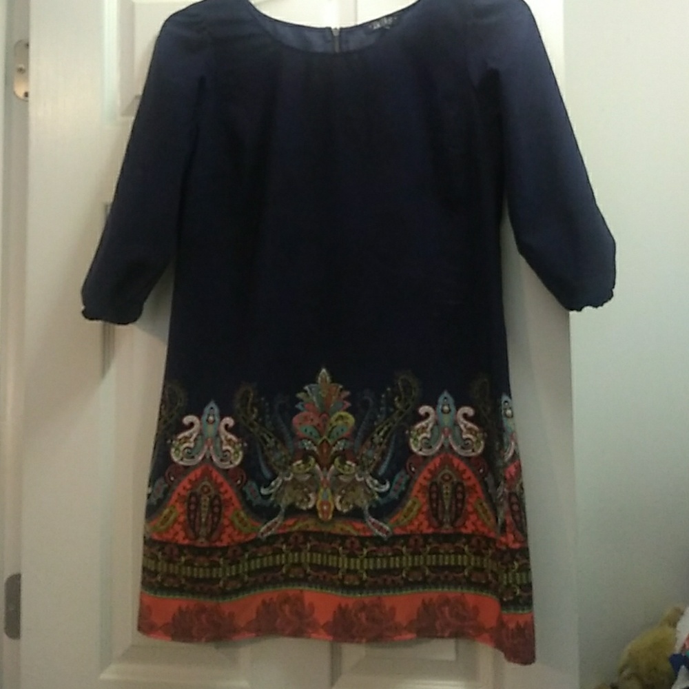 Navy Blue shift dress